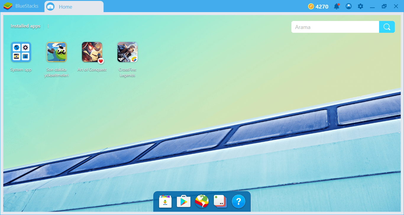 bluestacks zoom in and out